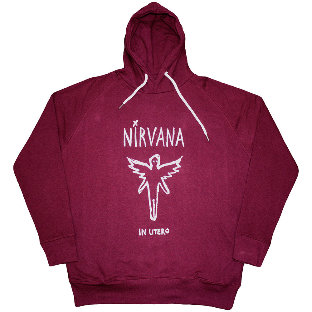 Nirvana In Utero Outline Red