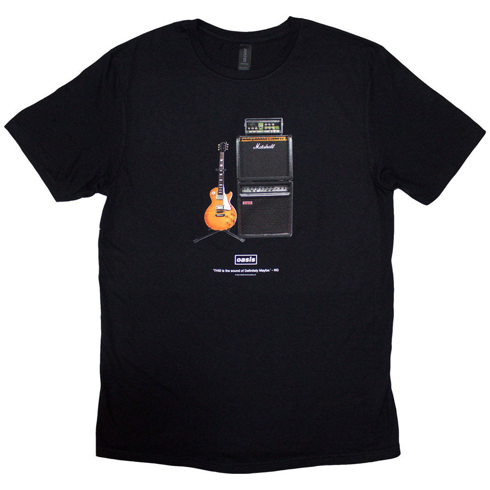 Oasis Definitely Maybe Guitar Black