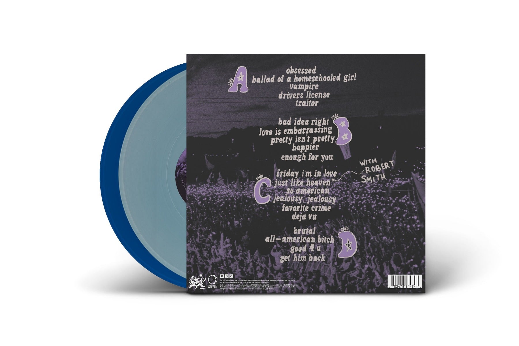 Olivia Rodrigo Live From Glastonbury (A BBC Recording) [Light Blue/Cobalt 2LP]
