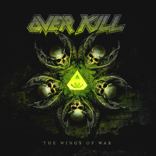 Overkill The Wings of War (Limited Edition, Clear Vinyl W/ Crushed Black & Green Splatter Colored Vinyl, Gatefold LP Jacket, Reissue) (2 Lp's)