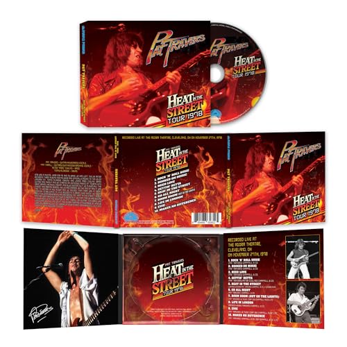 Pat Travers Heat In The Street Tour - 1978