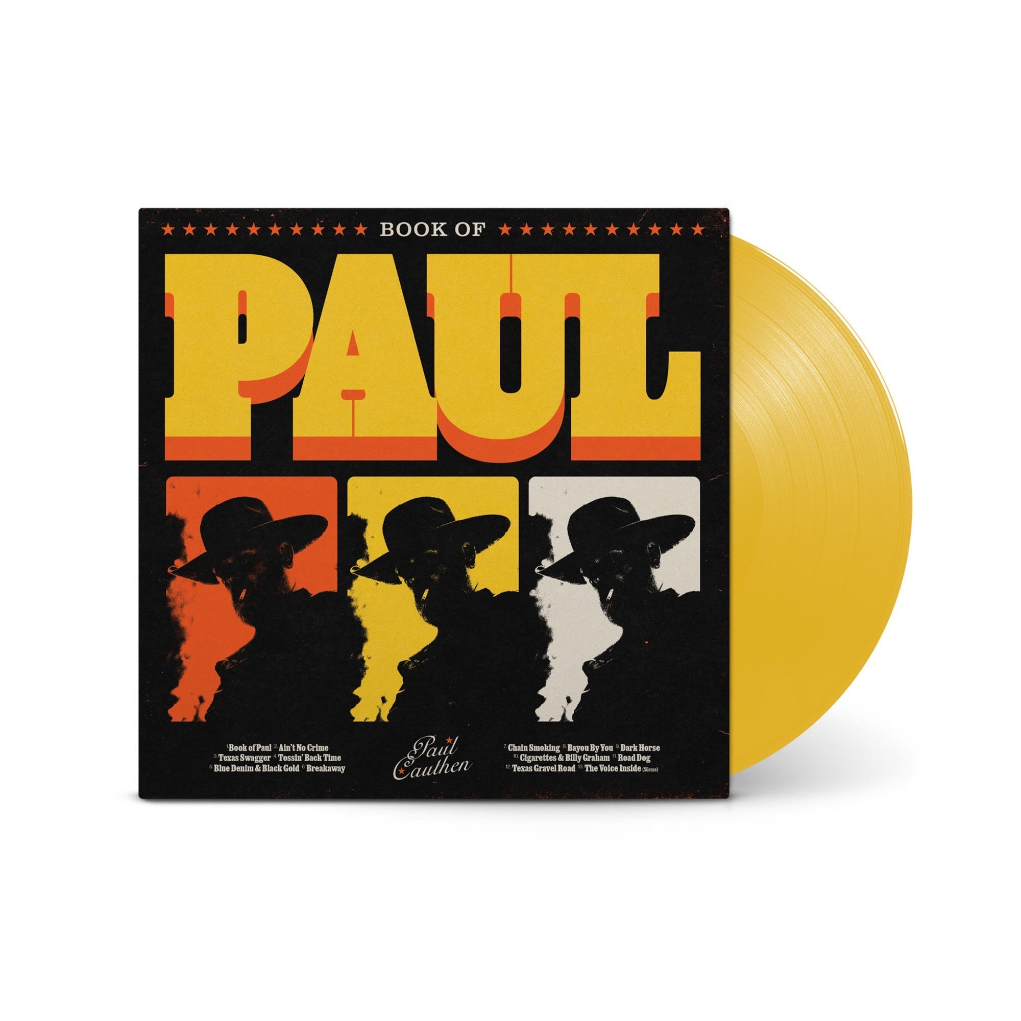 Paul Cauthen Book Of Paul (Indie Exclusive) [Opaque Canary Yellow]