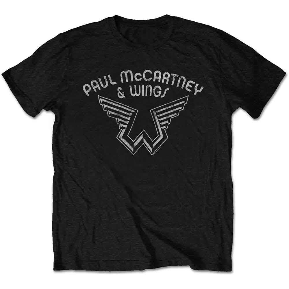 Paul McCartney Wings Logo Black
