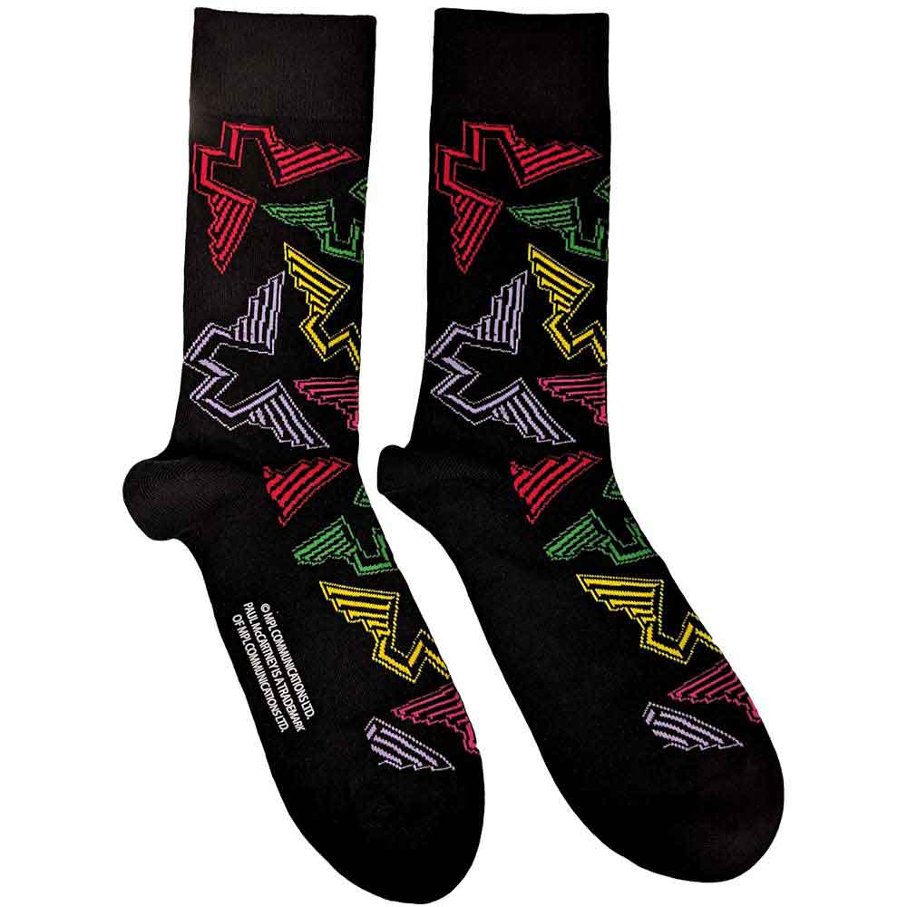 Paul McCartney Wings Logos Black