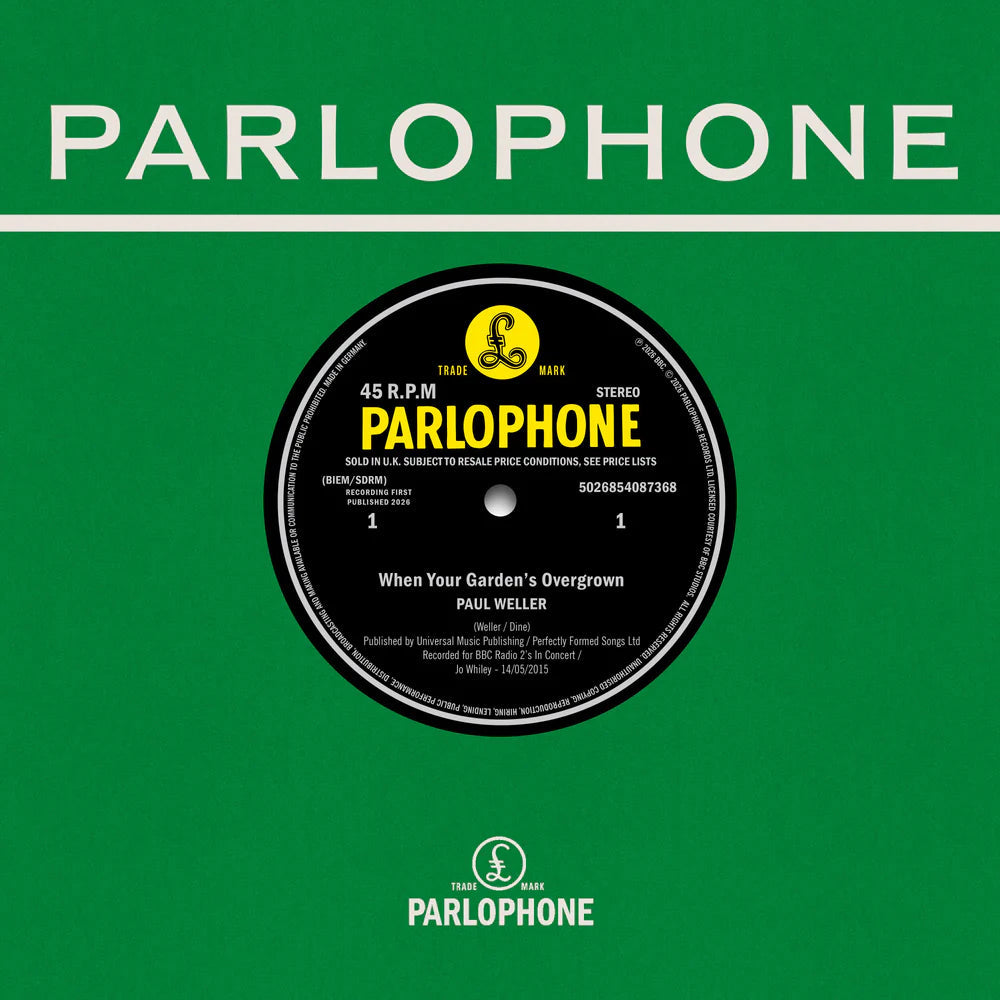 Paul Weller When Your Garden’S Overgrown / Boy About Town (Weller At The Bbc Vol. 2) (7") [Rsd 4.18.26]