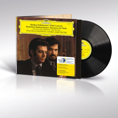 Pinchas Zukerman/Daniel Barenboim/London Philharmo Sibelius: Violin Concerto; Beethoven: Romances For Violin (The Original Source Series) [180G LP]