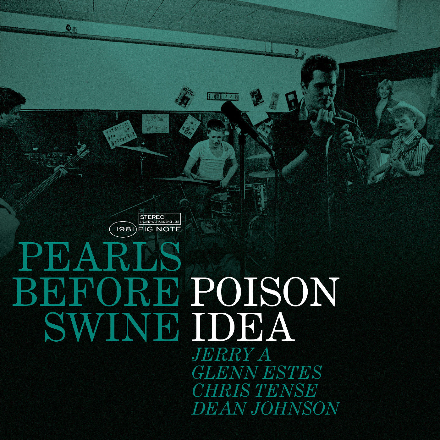 Poison Idea Pearls Before Swine: The Early Years Volume 2 (Green Vinyl)