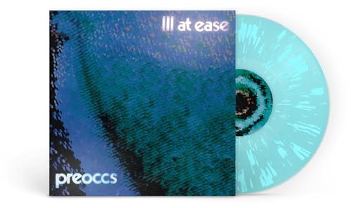 Preoccupations Ill At Ease (Blue Soplatter Vinyl)