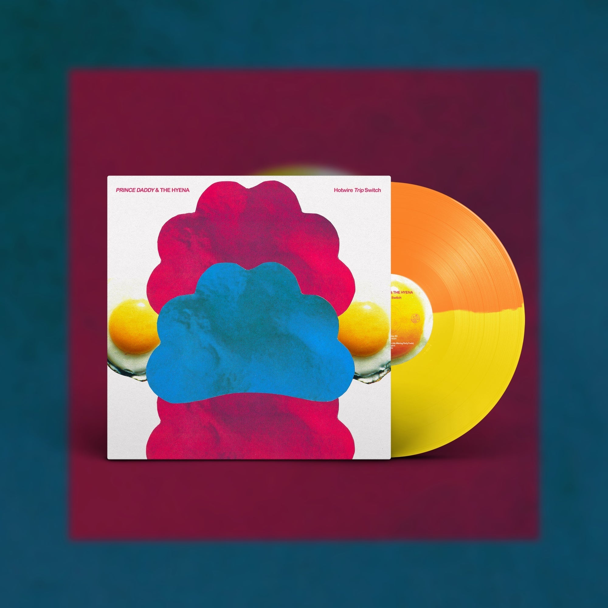 PRINCE DADDY & THE HYENA Hotwire Trip Switch (Indie Exclusive) [Half Orange/Half Lemon Yellow]