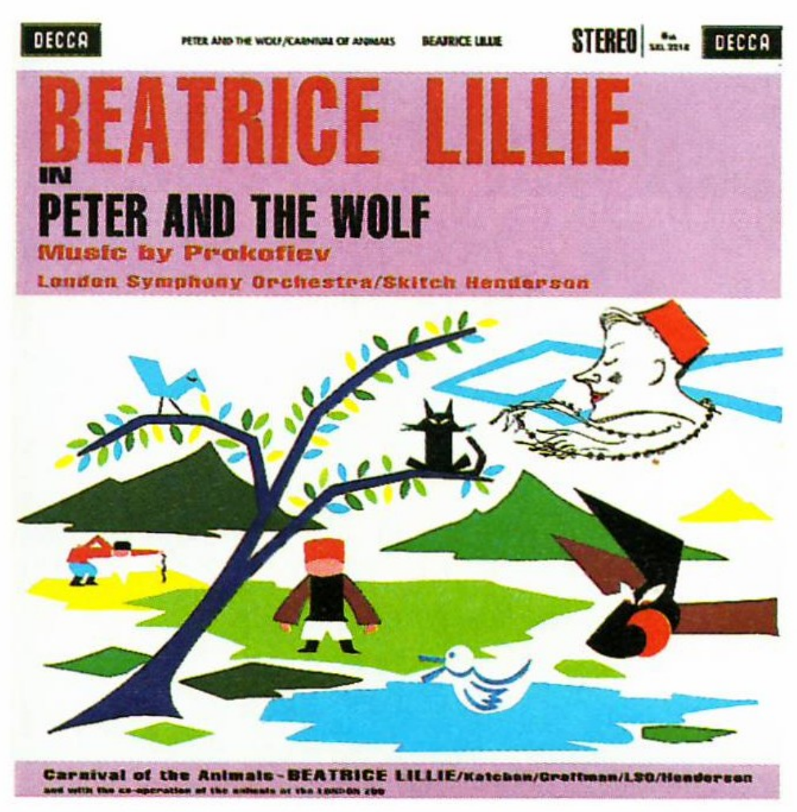 Prokofiev/Saint-Saëns: Beatrice Lillie with London Peter And The Wolf / Carnival Of The Animals