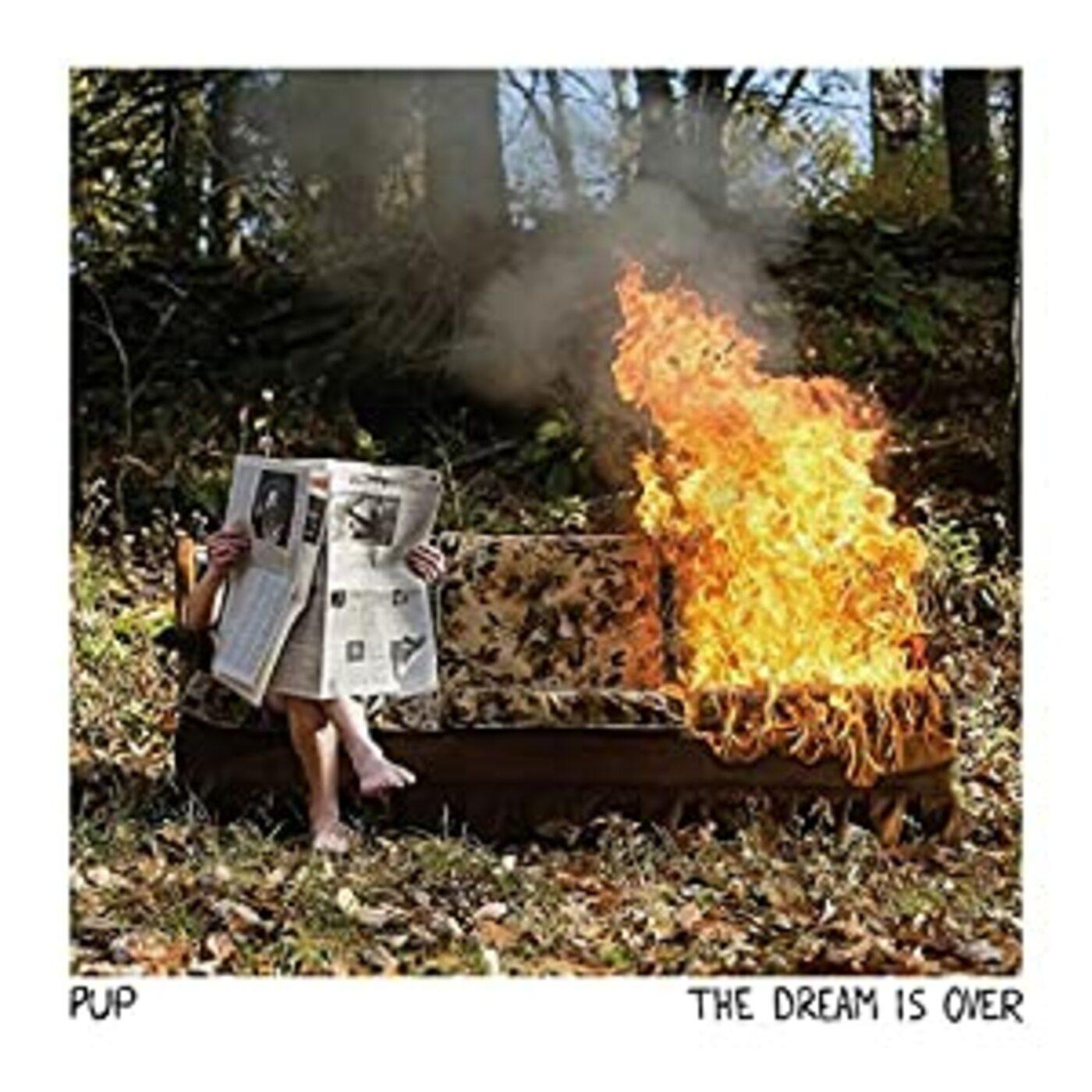 PUP Dream Is Over (Clear W/ Red & Orange Swirl Vinyl)
