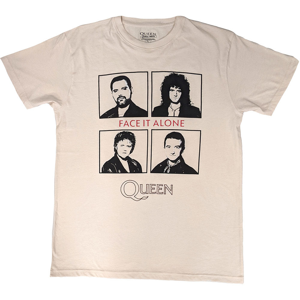 Queen Face It Alone Squares Neutral