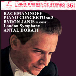 Rachmaninoff, Byron Janis, London Symphony, Antal Piano Concerto No. 3