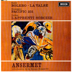 Ravel, Honegger & Dukas / Ansermet, L'Orchestre De Works By Ravel, Honegger & Dukas