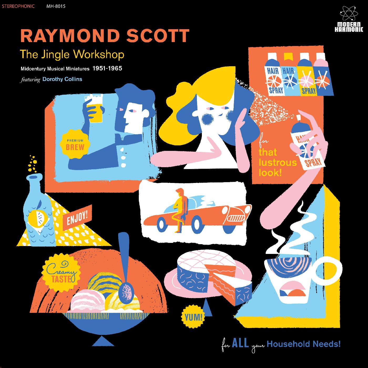 Raymond Scott The Jingle Workshop: Midcentury Musical Miniatures 1951-1965 (Clear Vinyl)