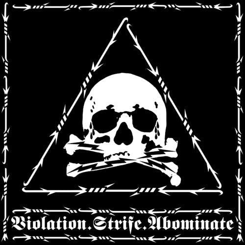 Revenge Violation.Strife.Abominate (Limited) [Silver & Black Marbled Vinyl]