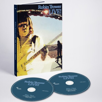 Robin Trower Robin Trower Live! 50th Anniversary Edition (2 Cd's)