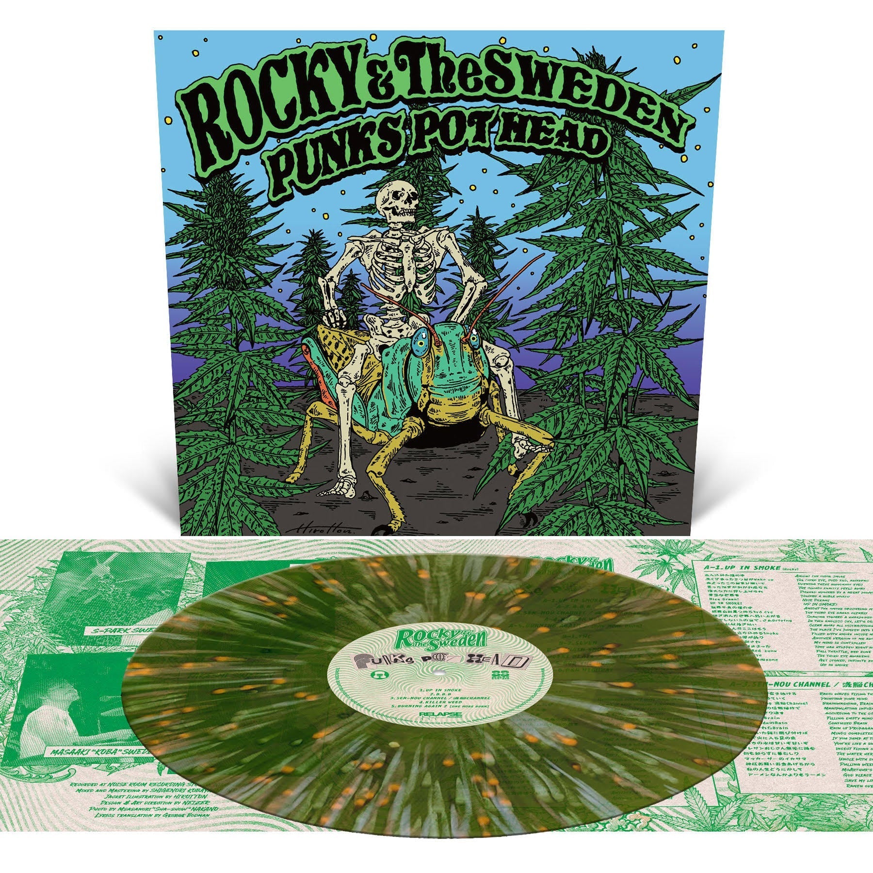 Rocky And The Sweden Punk'S Pot Head [Super Silver Haze]