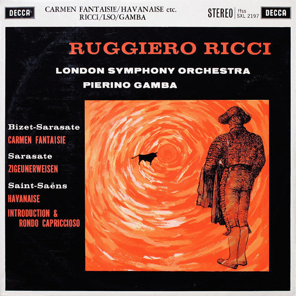 Ruggiero Ricci, London Symphony Orchestra, Gamba, Carmen Fantaisie / Zigeunerweisen / Havanaise / Introduction & Rondo Capriccioso