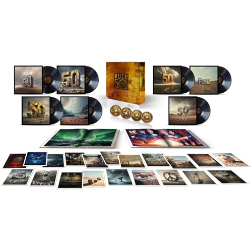 Rush 50: Super Deluxe Edition (4 Cd's/ 7 180 Gram Lp's] (Box Set)