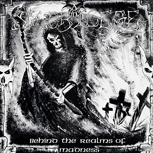 Sacrilege Behind The Realms Of Madness (White W/ Black Splatter Vinyl 2Lp)