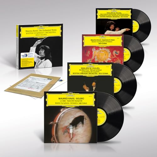 Seiji Ozawa/Boston Symphony Orchestra Ravel: The Orchestral Works (The Original Source Series) [180g 4 LP]