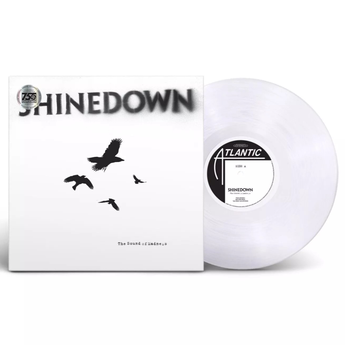 Shinedown Sound Of Madness (Limited Edition, Atlantic 75th Anniversary, Crystal Clear Colored Vinyl)