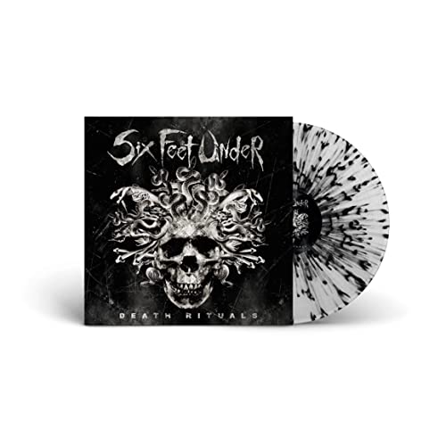 Six Feet Under Death Rituals (Clear W/ Black Splatter Vinyl)