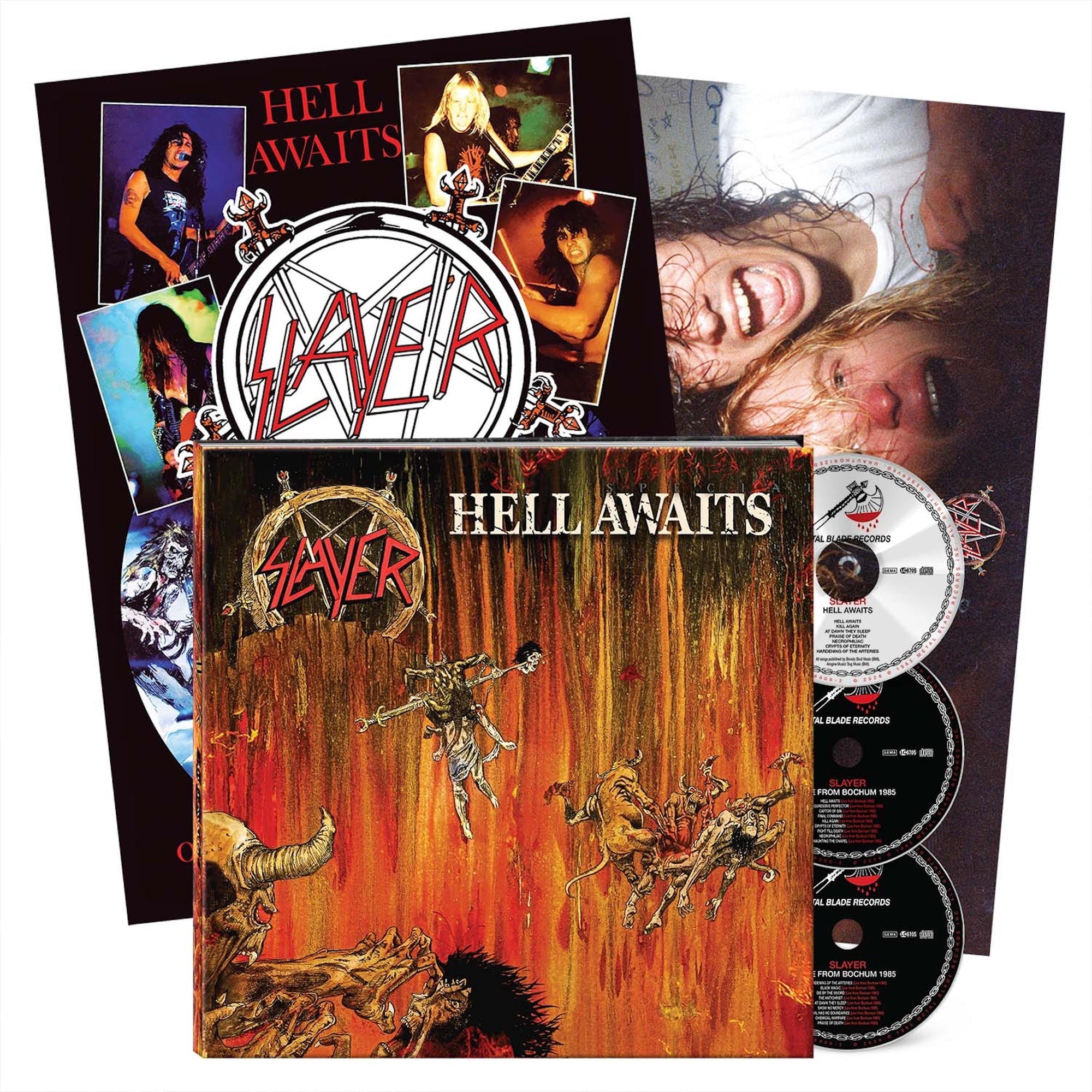 SLAYER Hell Awaits (40Th Anniversary Edition) [3CD]