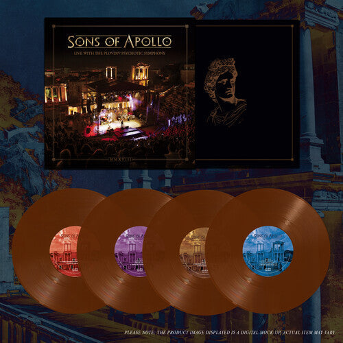 Sons Of Apollo Live With The Plovdiv Psychotic Symphony [Amber] [4LP Box Set]