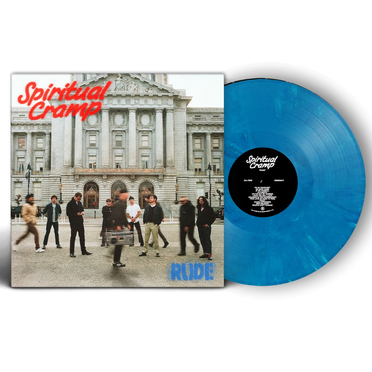Spiritual Cramp Rude (Blue Marble Vinyl)