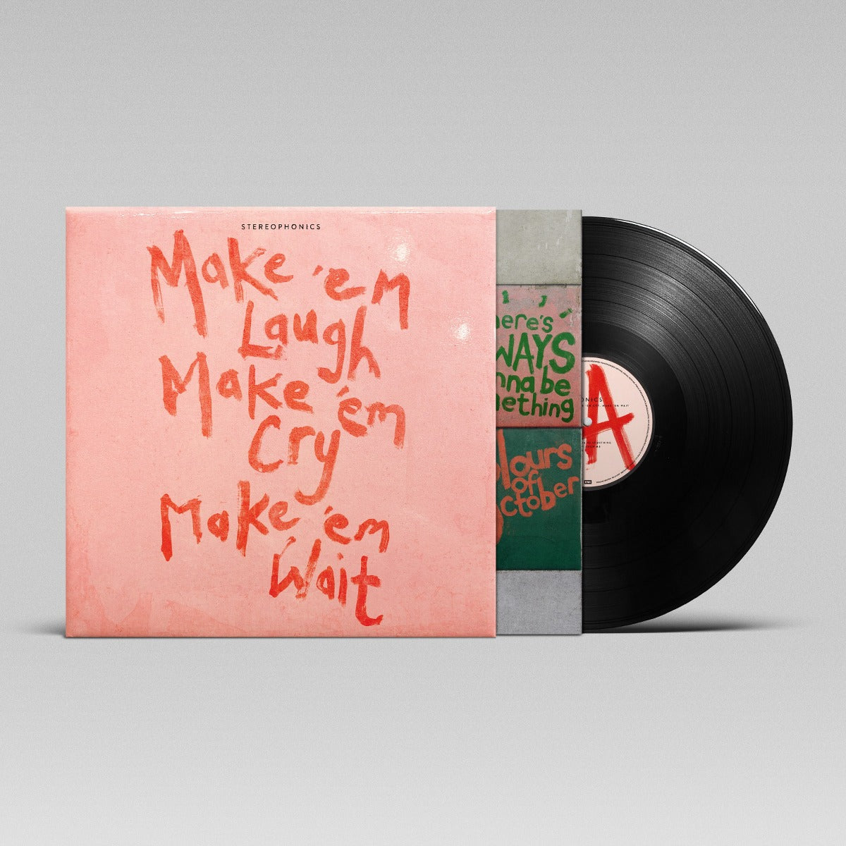 Stereophonics Make 'Em Laugh, Make 'Em Cry, Make 'Em Wait (180 Gram Vinyl, Recycled / Recyclable)