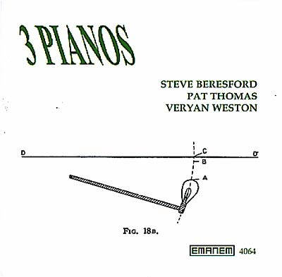 STEVE BERESFORD/PAT THOMAS/VERYAN WESTON 3 Pianos
