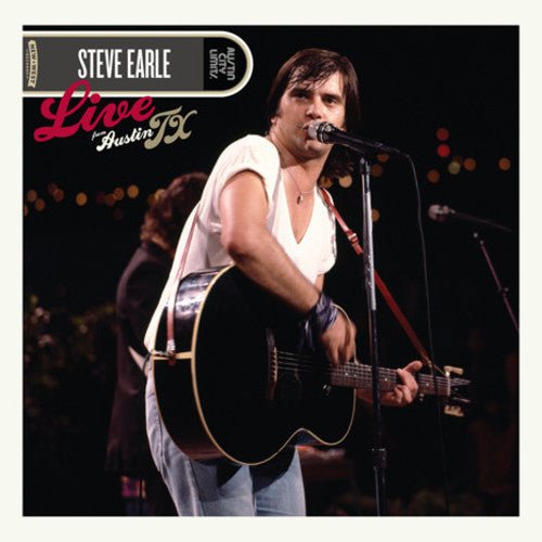 Steve Earle Live From Austin, TX (180 Gram Blue Colored Vinyl) (2 Lp's)