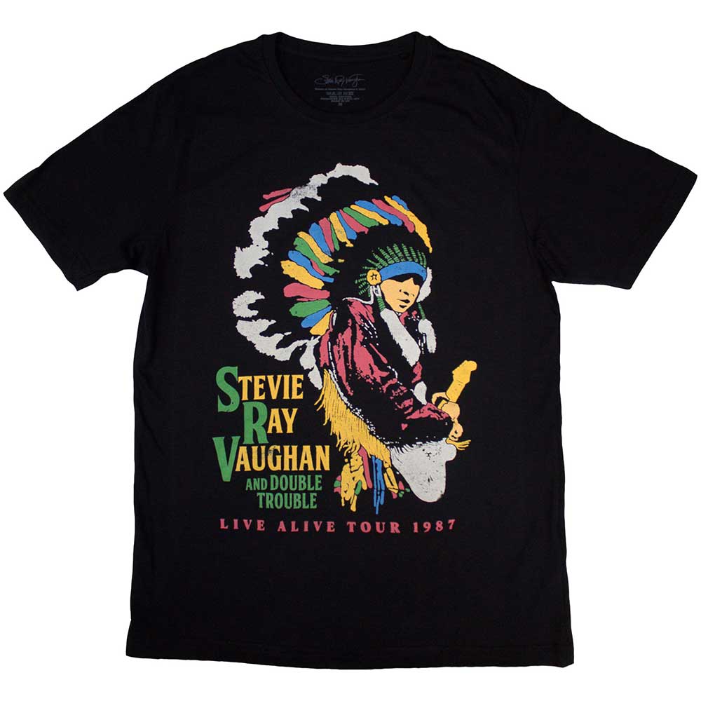 Stevie Ray Vaughan Double Trouble Black