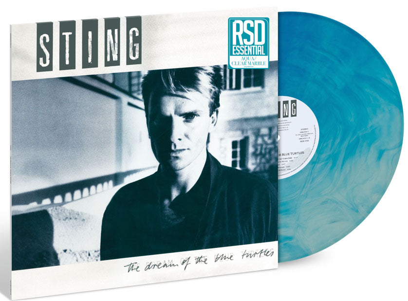 Sting Dream Of The Blue Turtle (Aqua & Coke Bottle Clear Vinyl) (40th Anniversary Press)