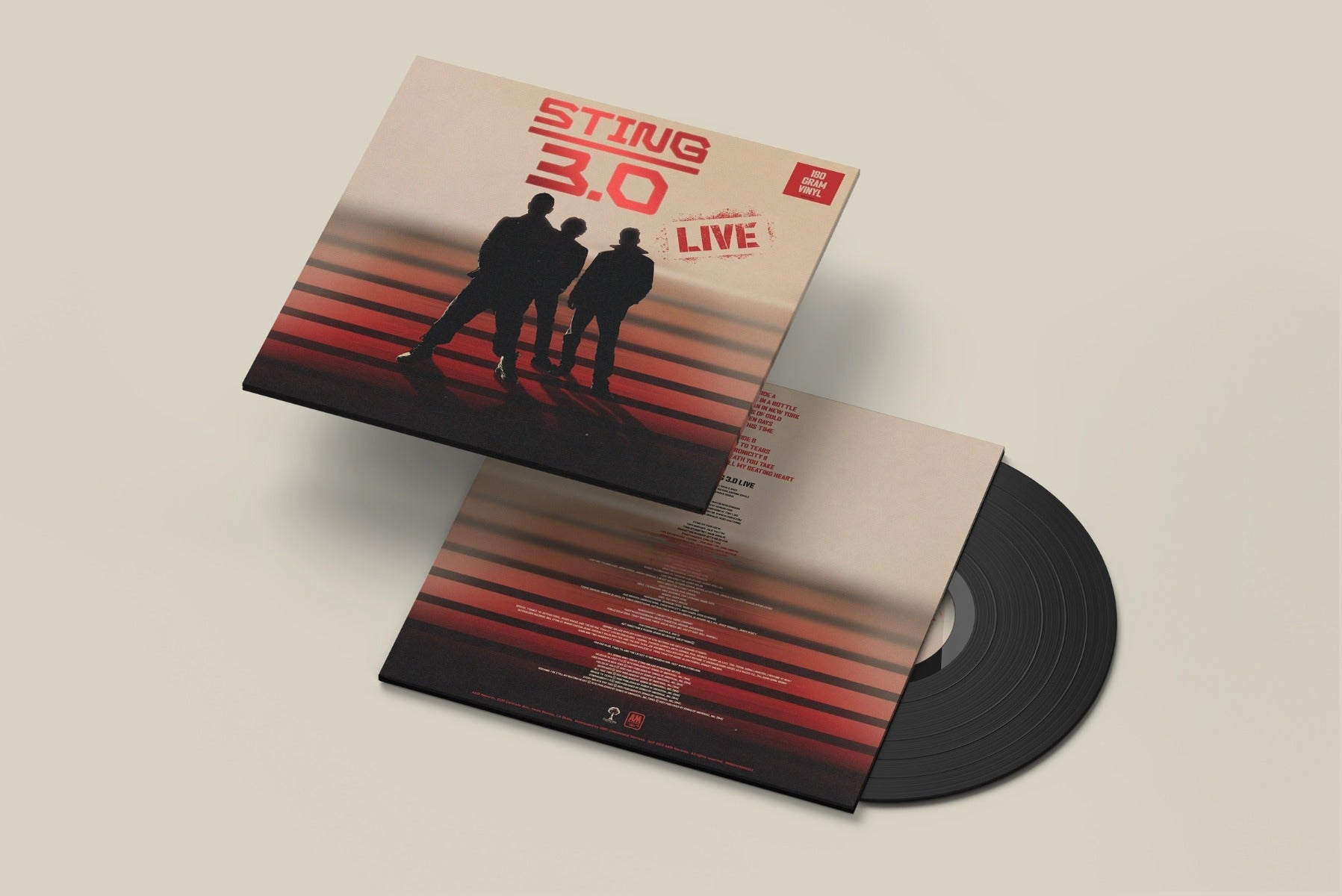 Sting Sting 3.0 Live [180G Lp]