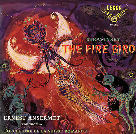 Stravinsky, Ernest Ansermet conducting L'Orchestre The Fire Bird
