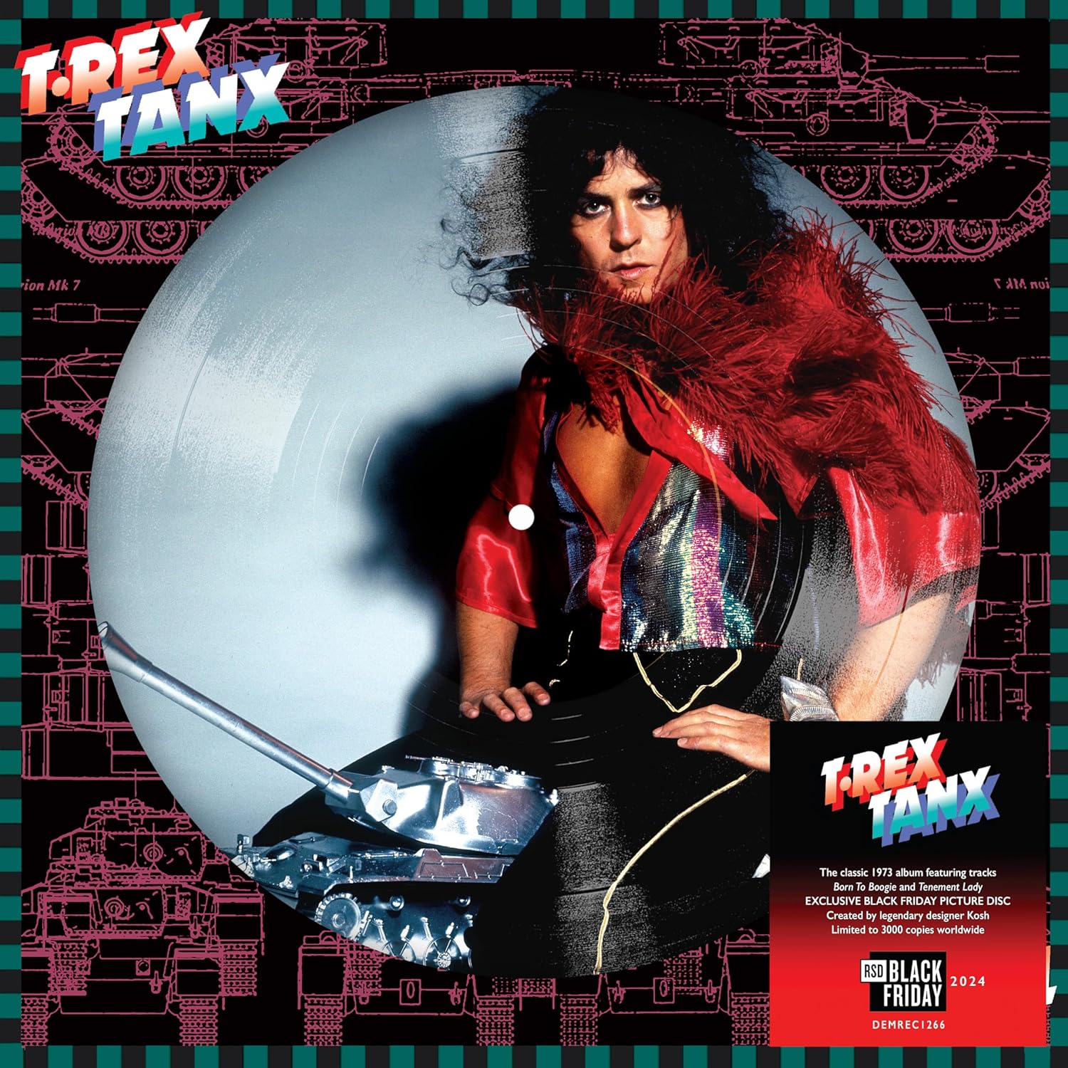 T. Rex Tanx (Limited Edition, Picture Disc Vinyl) (Black Friday 2024)