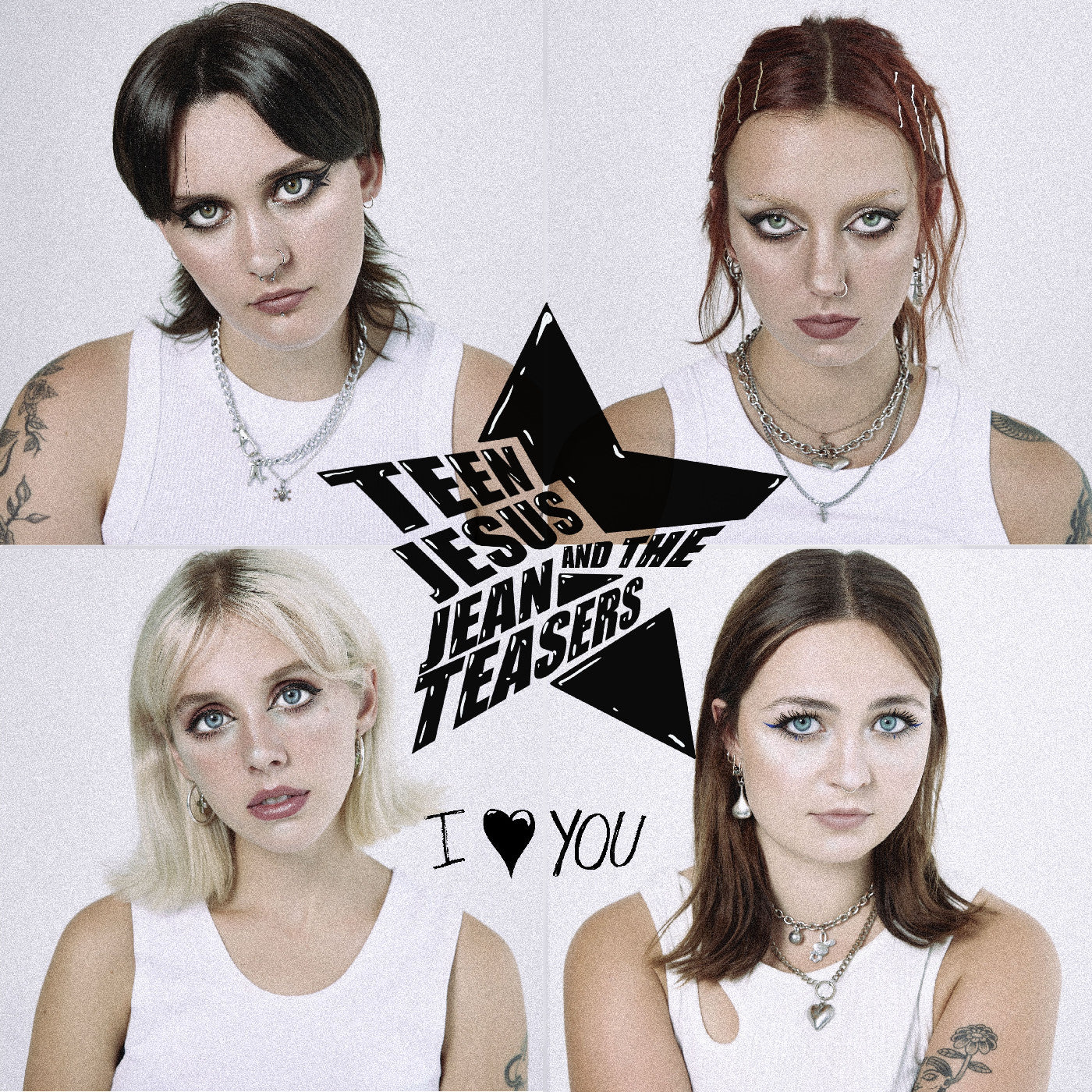 Teen Jesus And The Jean Teasers I Love You (Coke Bottle Clear Vinyl)