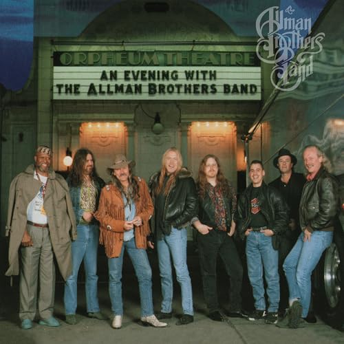 The Allman Brothers Band An Evening With The Allman Brothers - First Set (180 Gram Audiophile Clear Blue Silver & Black Swirl Vinyl/Poster) [2LP]