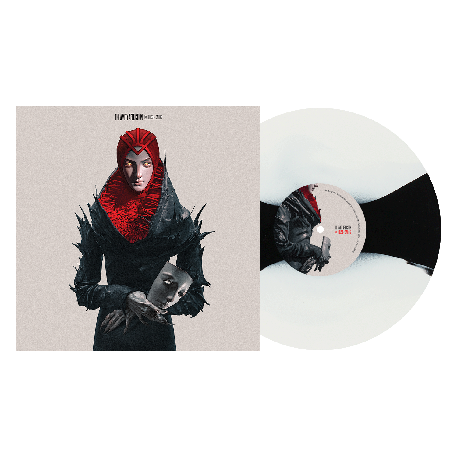 The Amity Affliction House Of Cards [Cloudy Blood Red Vinyl]