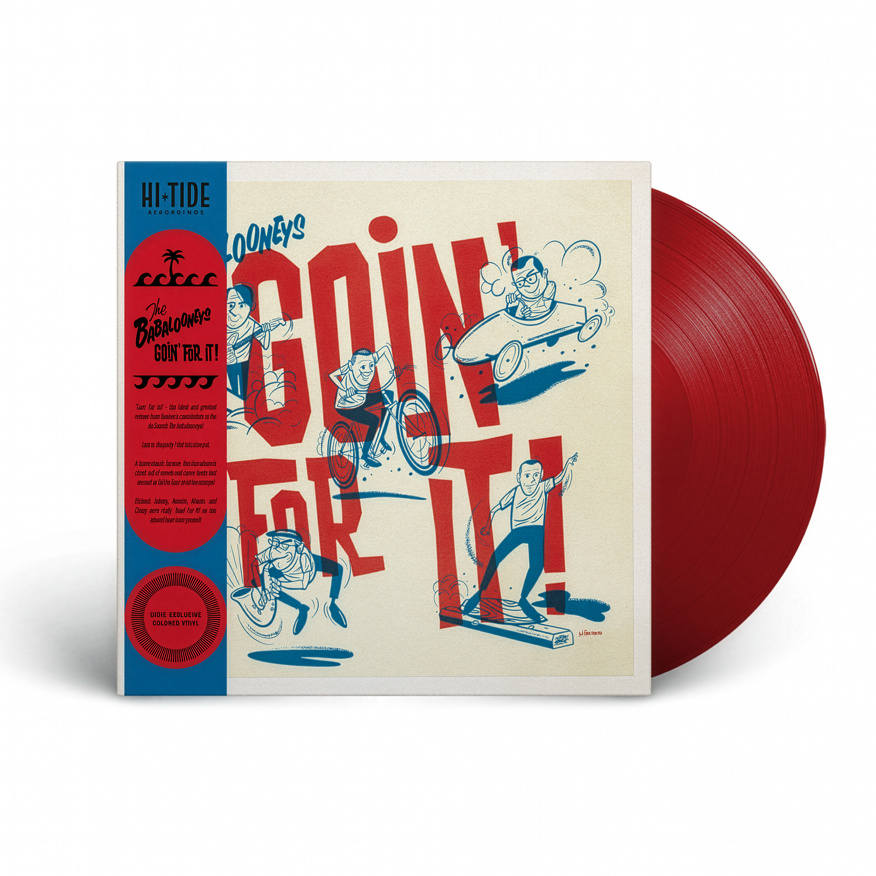 The Babalooneys Goin' For It (Indie Exclusive With Obi Strip) [Candy Apple Red Colored Vinyl]