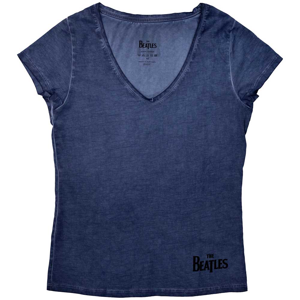 The Beatles Corner Logo Blue