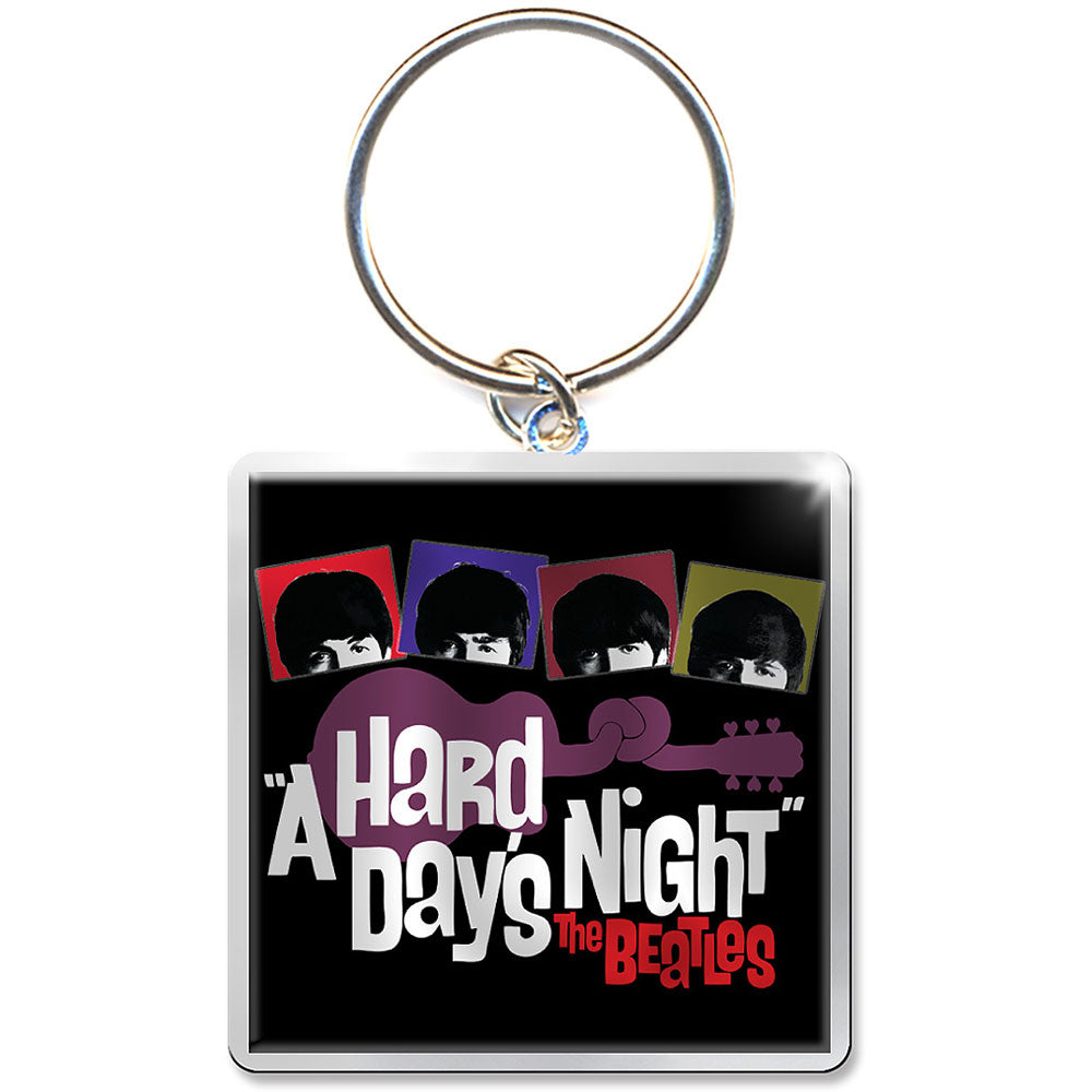 The Beatles Hard Days Night Guitar Photo Print