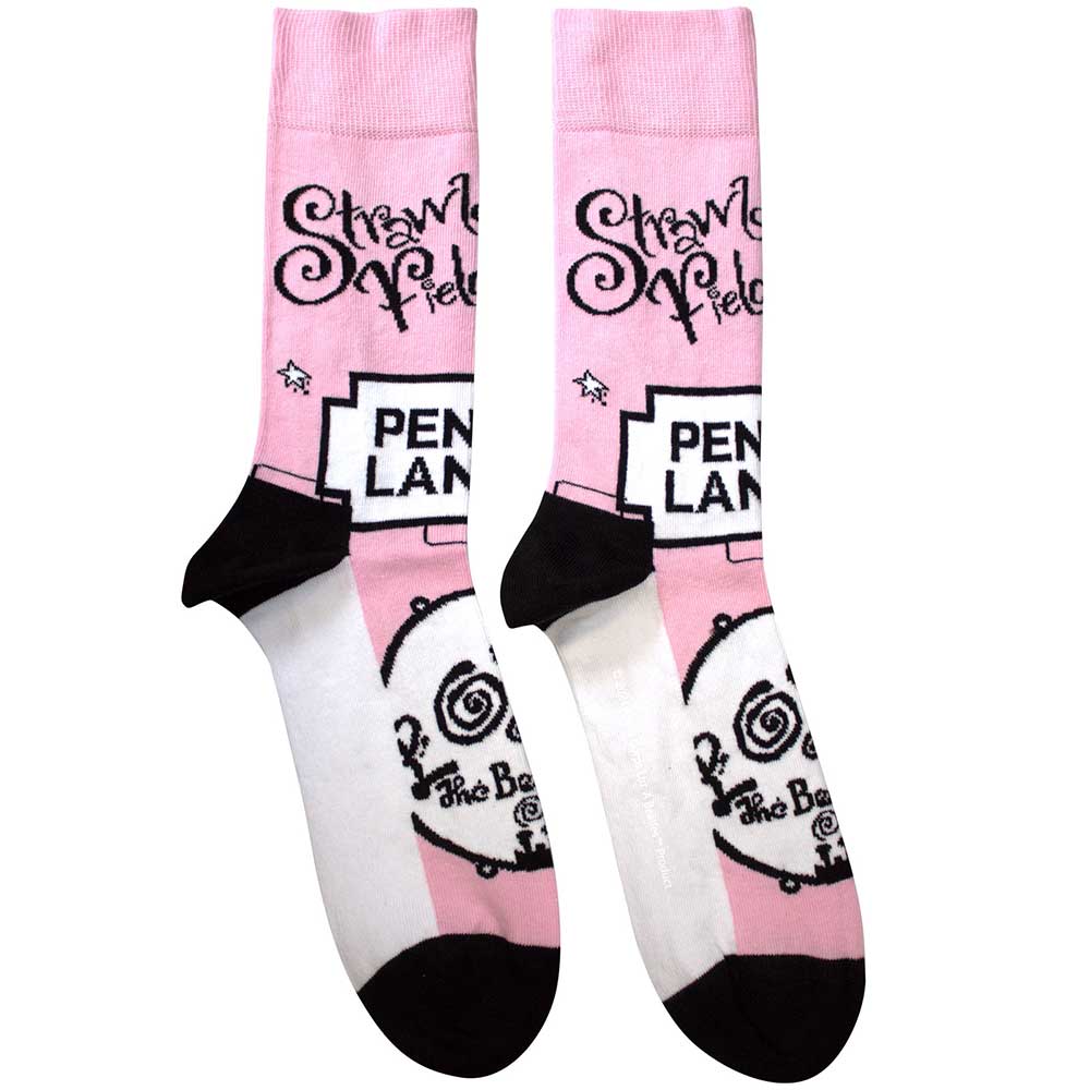 The Beatles Strawberry Fields/Penny Lane Pink