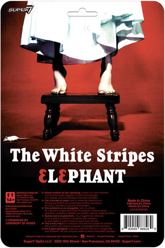The White Stripes Super7 - The White Stripes - ReAction Figures Wv2 - Elephant 2-Pack (Action Figure)