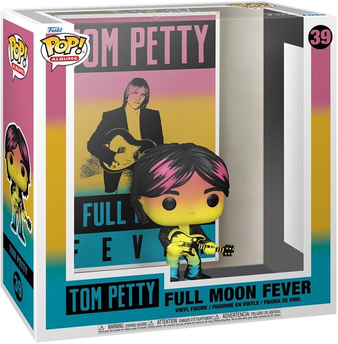Tom Petty Funko POP! Albums: Tom Petty, Full Moon Fever (Large Item, Vinyl Figure, Collectible)