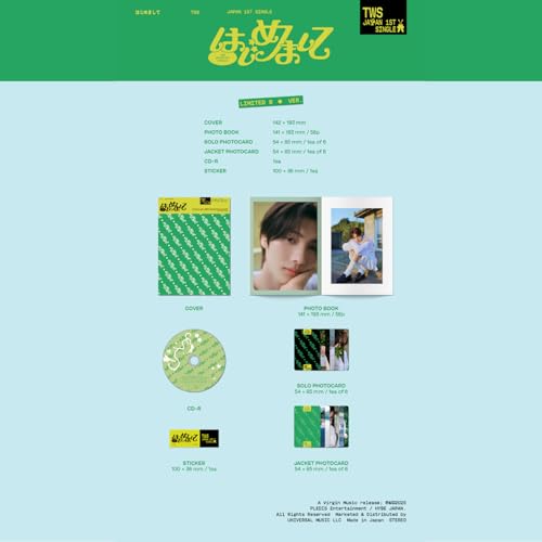 TWS Nice To See You Again [Limited Edition B] [Cd Single+Book]