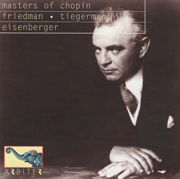 Va Masters of Chopin: Friedman, Tiegerman, Eisenberger